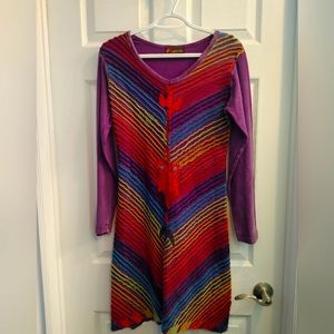 Leopards n Roses Dress